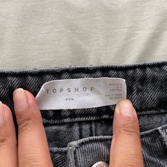 Topshop Cargo Mom Jeans - Picture 7 of 7